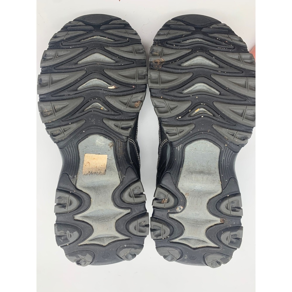 Skechers After Burn Mens 11 Black Charcoal Trail Walking Shoes 50125 BKCC - Picture 9 of 10